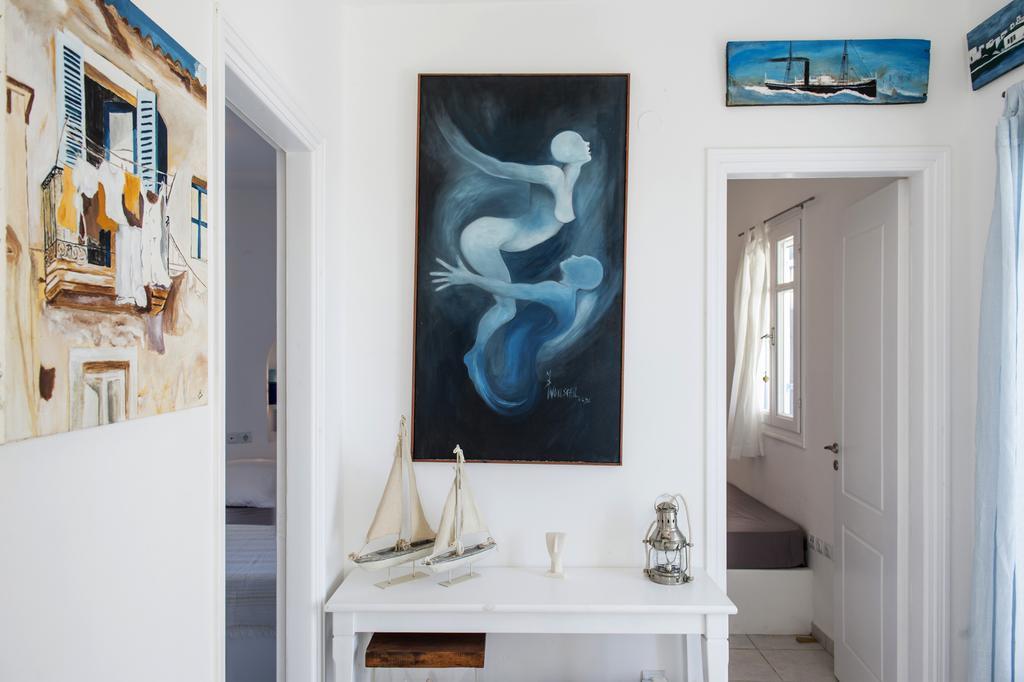 Aiolos Home With Private Veranda And Amazing Sea Views, Paros Piso Livadi Exterior foto